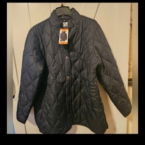 32 Degrees Ladies' Quilted Jacket  XXL NWT, navy